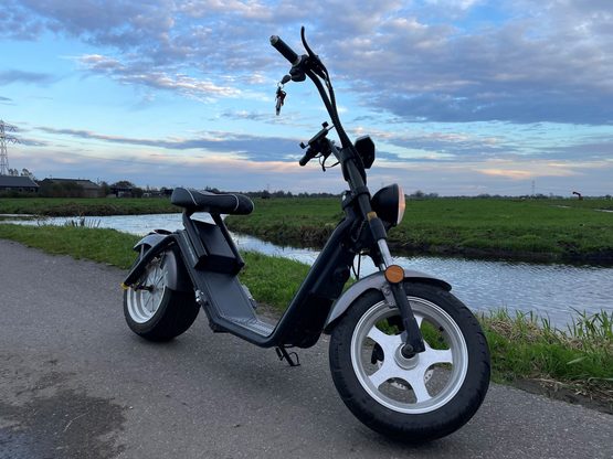 e-chopper in de polder